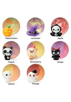 Bath Bomb With Halloween Toys, 8 Pieces -Animatronics Shop bath bomb with halloween toys 8 pcs alt 1