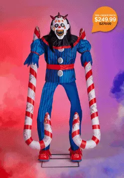 Candy Cain Horror Animatronic Halloween Decoration
