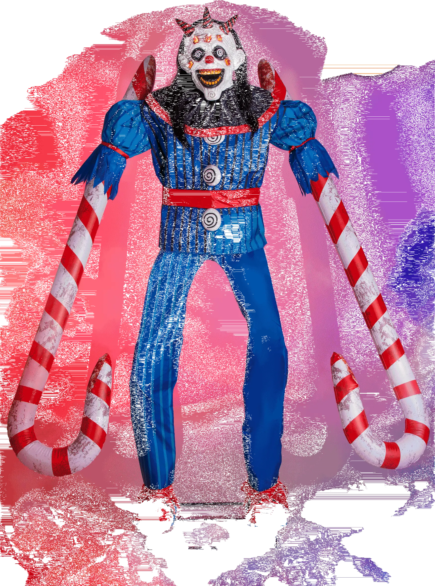 Candy Cain Horror Animatronic Halloween Decoration 3 Candy Cain Horror Animatronic Halloween Decoration