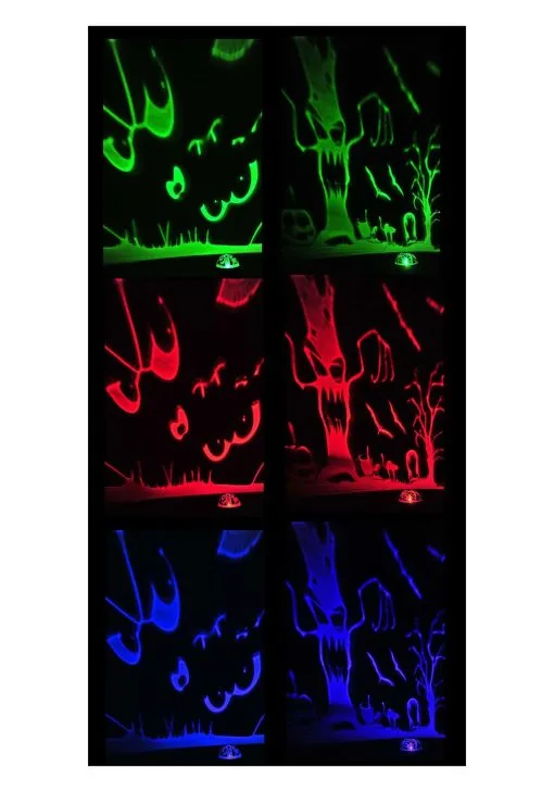 Cemetery Scene Party Light Projector -Animatronics Shop cemetary scene party projector