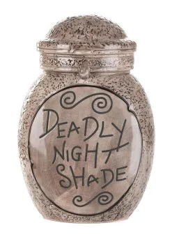 Nightmare Before Christmas Ceramic Deadly Night Shade Cookie Jar -Animatronics Shop ceramic deadly night shade cookie jar alt 1