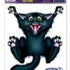 Crazy Cat Car Window Cling -Animatronics Shop crazy cat car cling