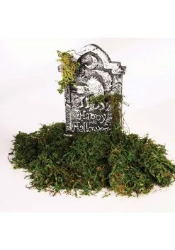 Creepy Moss Cemetery Decoration 5 Creepy Moss Cemetery Decoration -Animatronics Shop creepy cemetary moss decoration alt 1