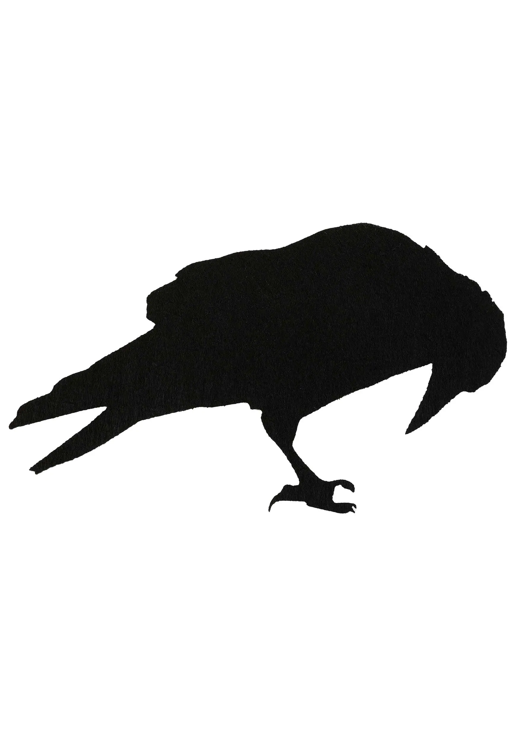 12 Piece Black Crow Stickers Halloween Decoration 9 12 Piece Black Crow Stickers Halloween Decoration - Image 7