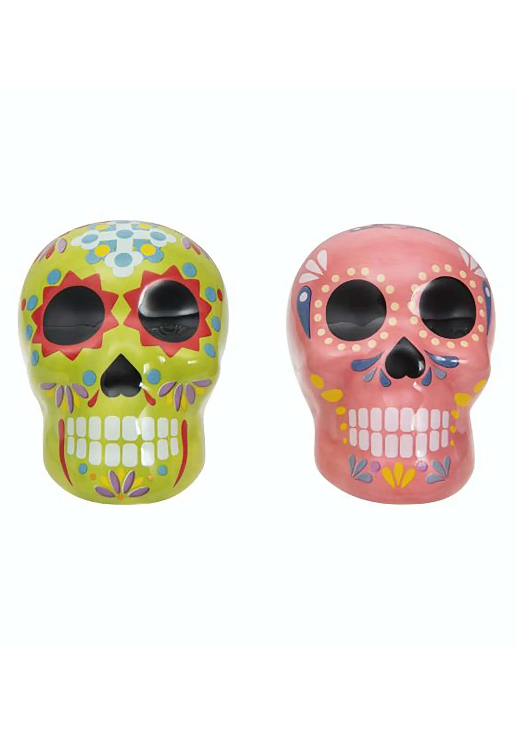 Salt & Pepper Day Of The Dead Shaker Set 3 Salt & Pepper Day Of The Dead Shaker Set