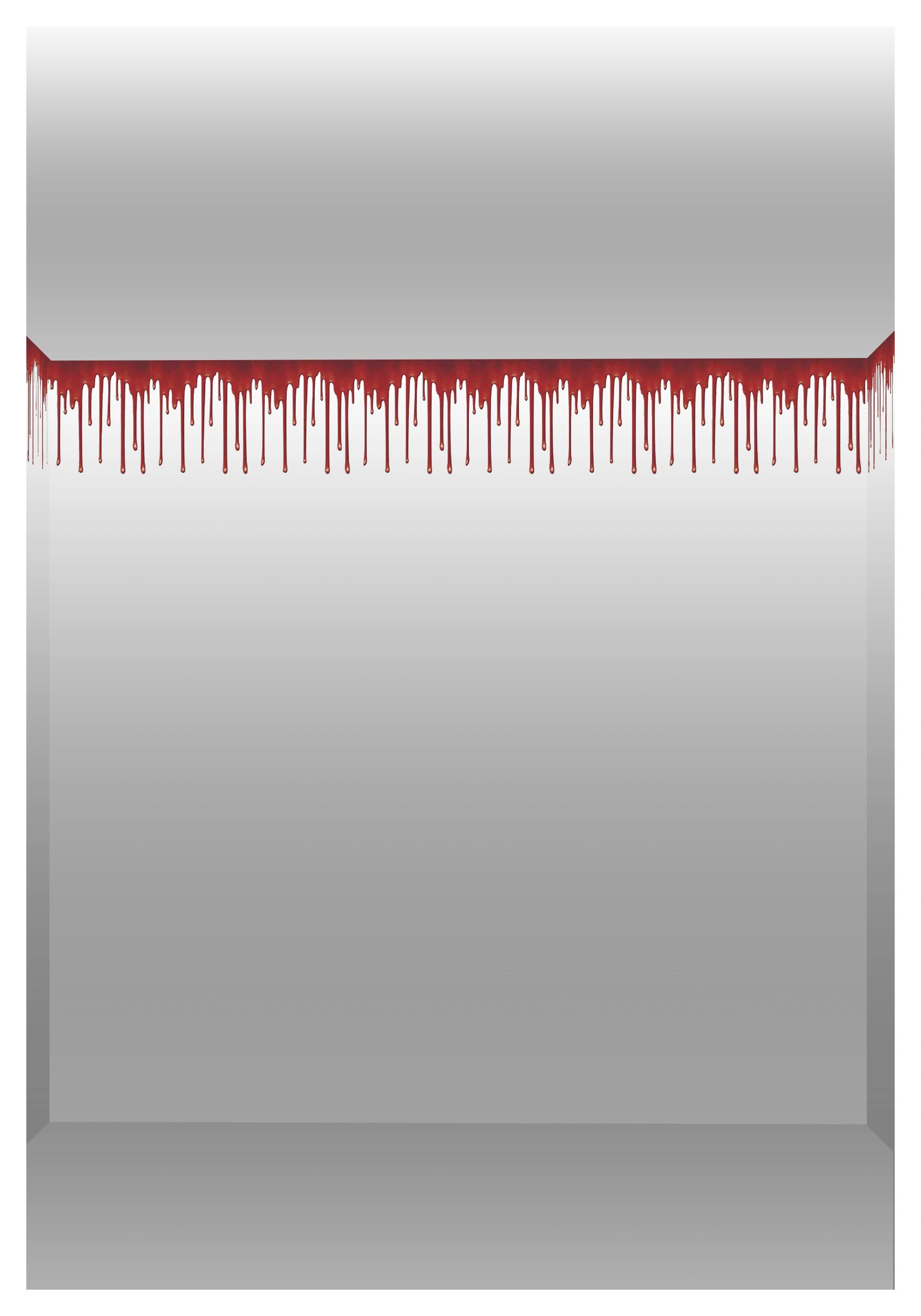 Dripping Blood Border Roll 3 Dripping Blood Border Roll