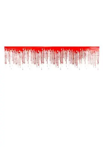 Dripping Blood Fridge And Freezer Door Cover 3 Dripping Blood Fridge And Freezer Door Cover