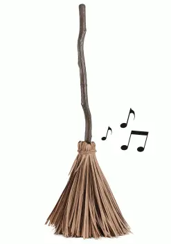 Animated Enchanted Dancing Broom -Animatronics Shop enchanted broom alt 3