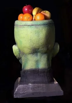 Frankenstein Monster Halloween Treat Bowl -Animatronics Shop frankenstein monster treat bowl alt 3