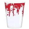 Halloween Bloody Hand Prints 16 Oz. Party Cup