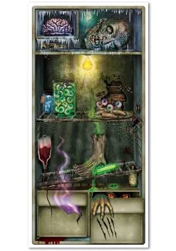 Halloween Refrigerator Rotten Door Cover Decoration