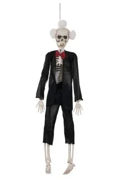 16" Hanging Gothic Skeleton Groom Halloween Decoration 7 16" Hanging Gothic Skeleton Groom Halloween Decoration -Animatronics Shop hanging skeleton groom 16 decoration alt 2