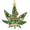 Cannabis Happy Holidaze Ornament