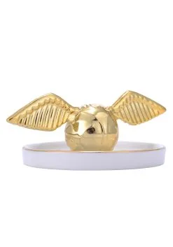 Harry Potter Golden Snitch Ceramic Tray -Animatronics Shop harry potter golden snitch ceramic tray alt 5