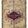 Marauders Map Harry Potter Tapestry Throw