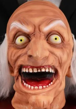 Head On A Platter Butler Halloween Decoration -Animatronics Shop head on a platter butler decoration alt 3