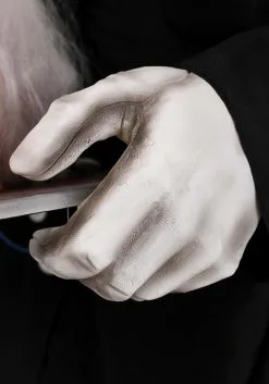 Head On A Platter Butler Halloween Decoration -Animatronics Shop head on a platter butler decoration alt 4