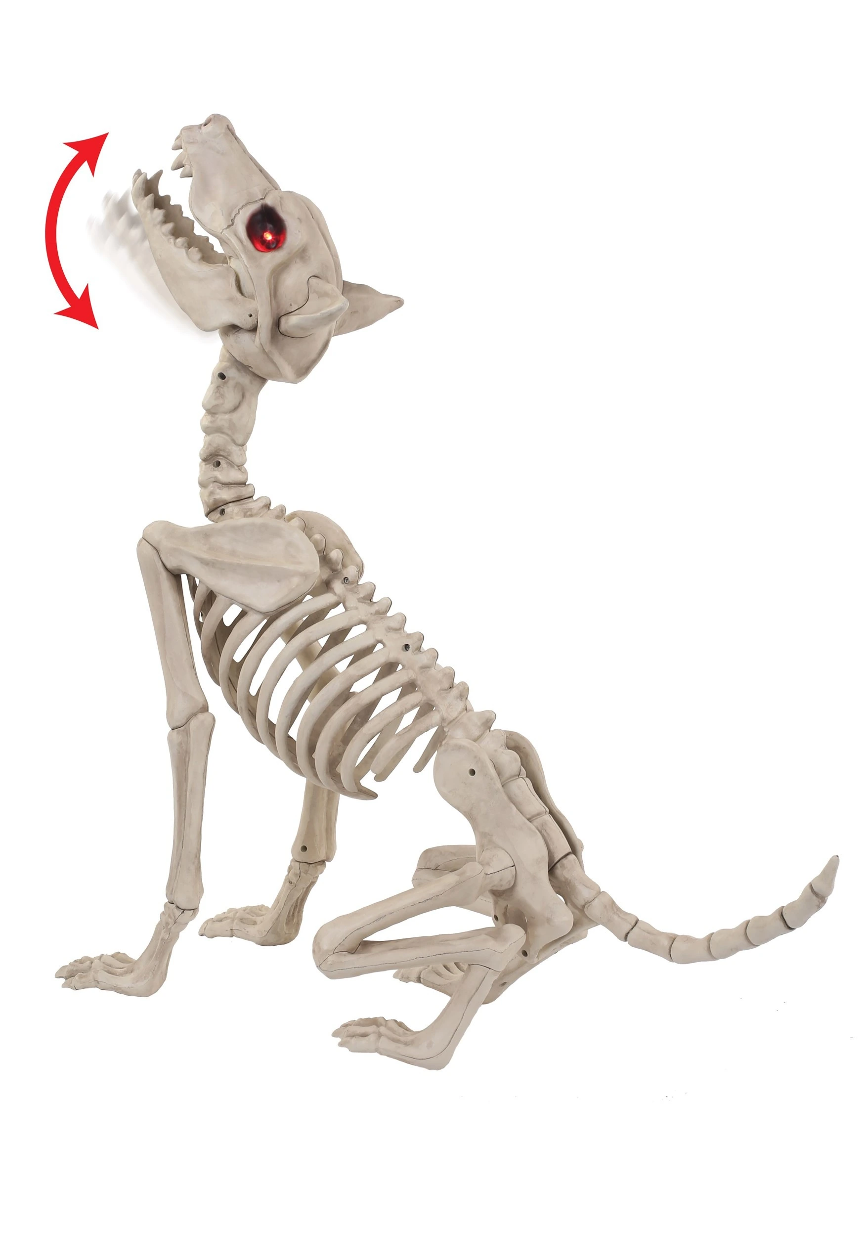 Howling Bonez Animated Dog Skeleton 3 Howling Bonez Animated Dog Skeleton