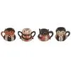Johanna Parker Bat, Spider, Cat, And Vampire Mug Set -Animatronics Shop johanna parker bat spider cat vampire mug set