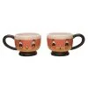 Candy Corn Johanna Parker Mug Set 2 Candy Corn Johanna Parker Mug Set -Animatronics Shop johanna parker candy corn mug set