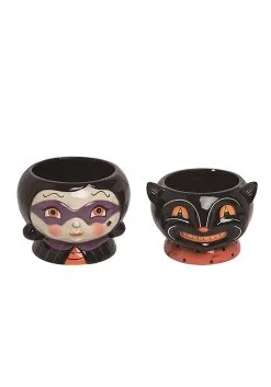 Cat And Witch Johanna Parker Snack Dish