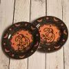 Halloween Pumpkin Plate Set By Johanna Parker
