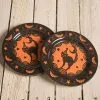 Halloween Scaredy Cat Plate Set By Johanna Parker