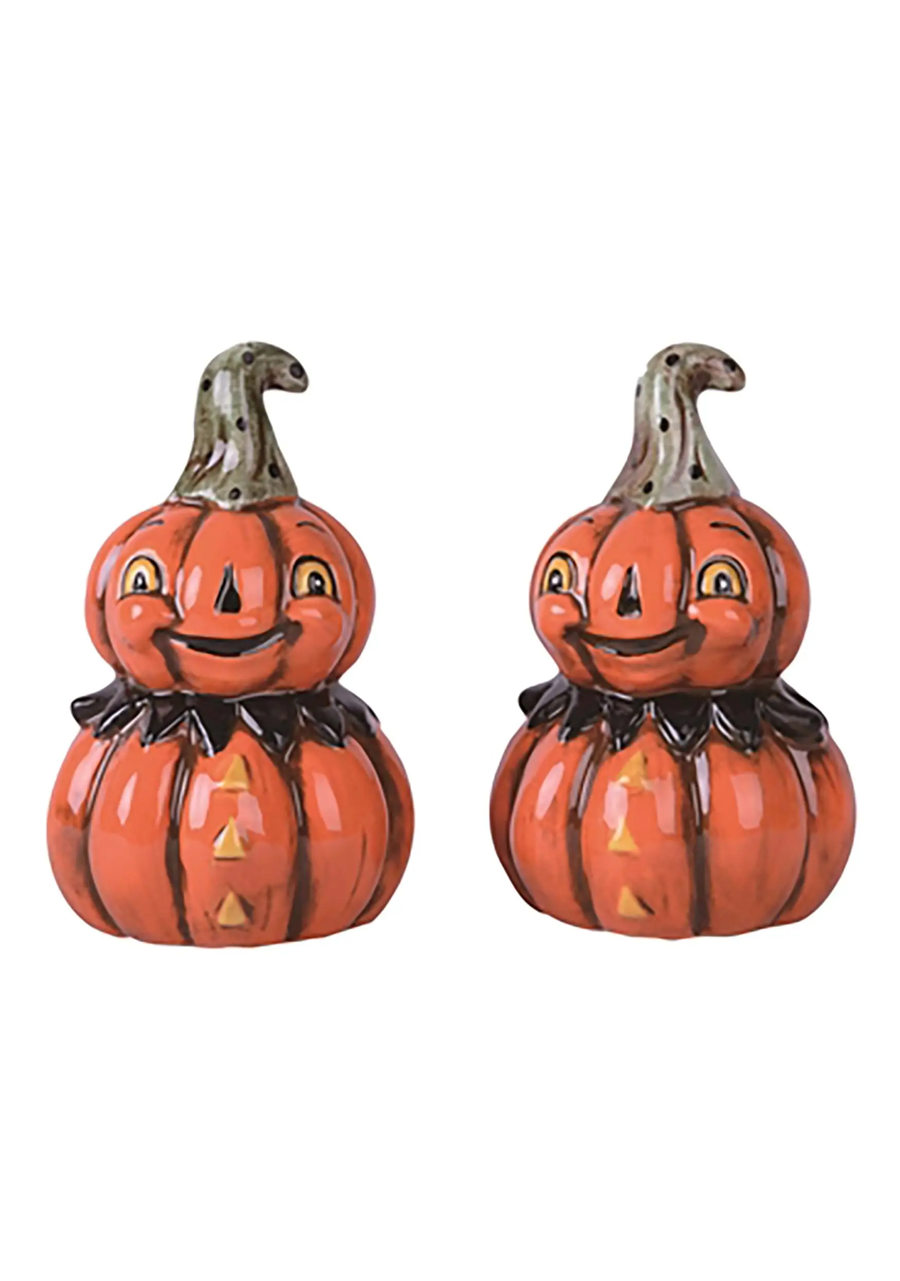 Johanna Parker Salt & Pepper Vintage Pumpkin Shaker Set 3 Johanna Parker Salt & Pepper Vintage Pumpkin Shaker Set