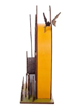 Light Up Wooded Jack 'O Lantern House Table Decoration 10 Light Up Wooded Jack 'O Lantern House Table Decoration -Animatronics Shop light up wooded jack o lantern house table decor alt 2