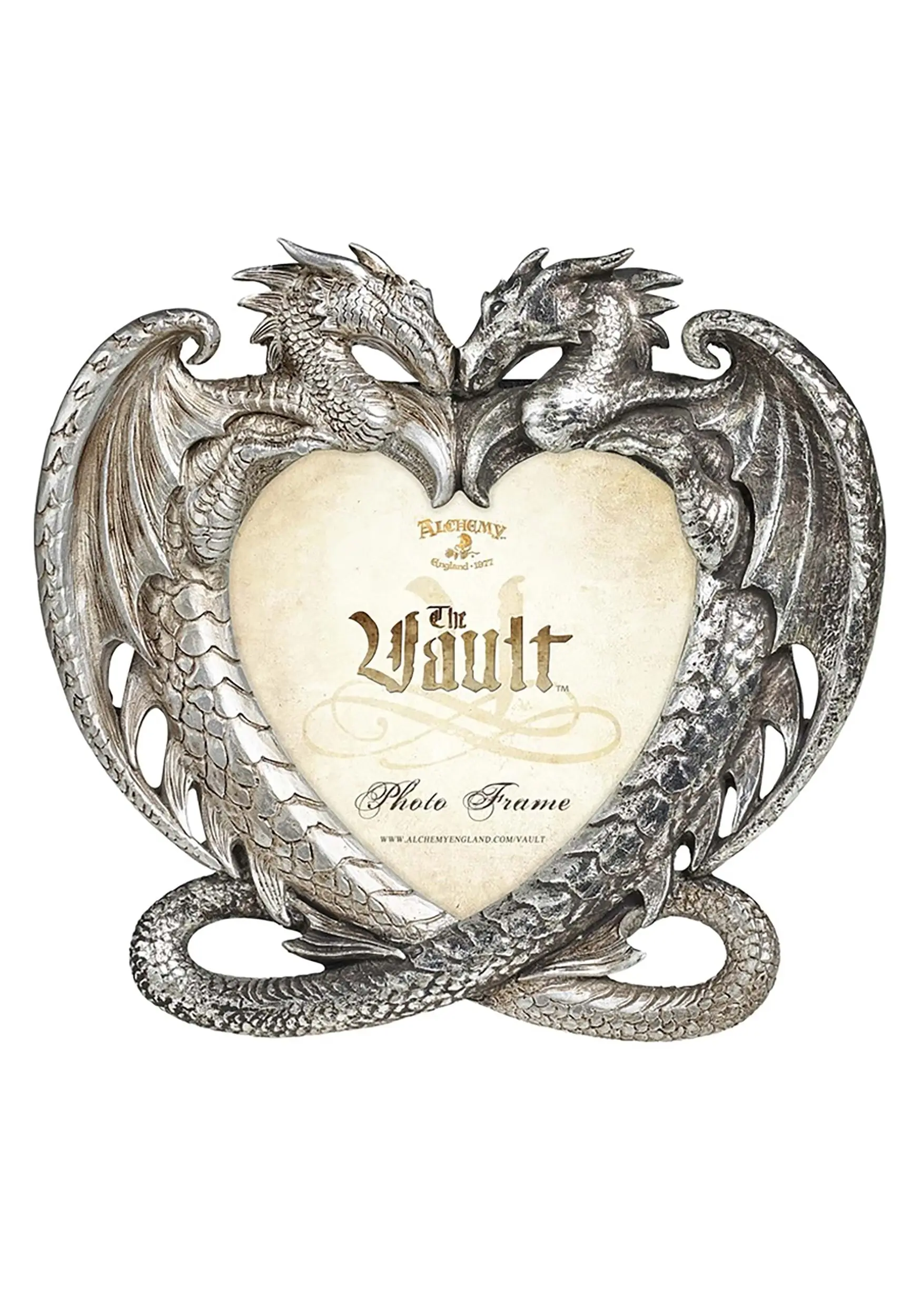 Silver Love Dragon Photo Frame 3 Silver Love Dragon Photo Frame
