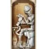 Mummy Bathroom Door Cover 1 Mummy Bathroom Door Cover -Animatronics Shop mummy restroom door cover