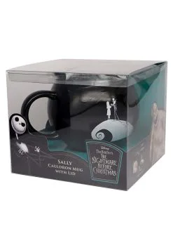 NBC Sally Cauldron Mug With Cover -Animatronics Shop nbc sally cauldron mug with cover alt 1