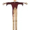 Nightmare Before Christmas 6 FT Pumpkin King Hanging Decoration 1 Nightmare Before Christmas 6 FT Pumpkin King Hanging Decoration -Animatronics Shop nightmare before christmas 6 ft pumpkin king poseable hangin