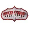Old Timey Circus Sign Halloween Decoration 2 Old Timey Circus Sign Halloween Decoration -Animatronics Shop old timey circus sign