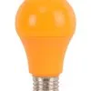 Orange Indoor/Outdoor Light Bulb 2 Orange Indoor/Outdoor Light Bulb -Animatronics Shop orange light bulb
