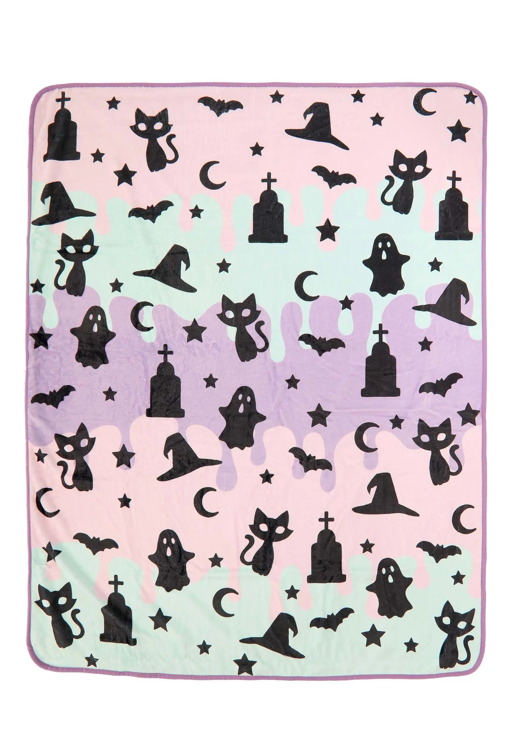 Pastel Halloween Throw Blanket 3 Pastel Halloween Throw Blanket