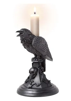 Edgar Allan Poe's Raven Candle Stick Holder