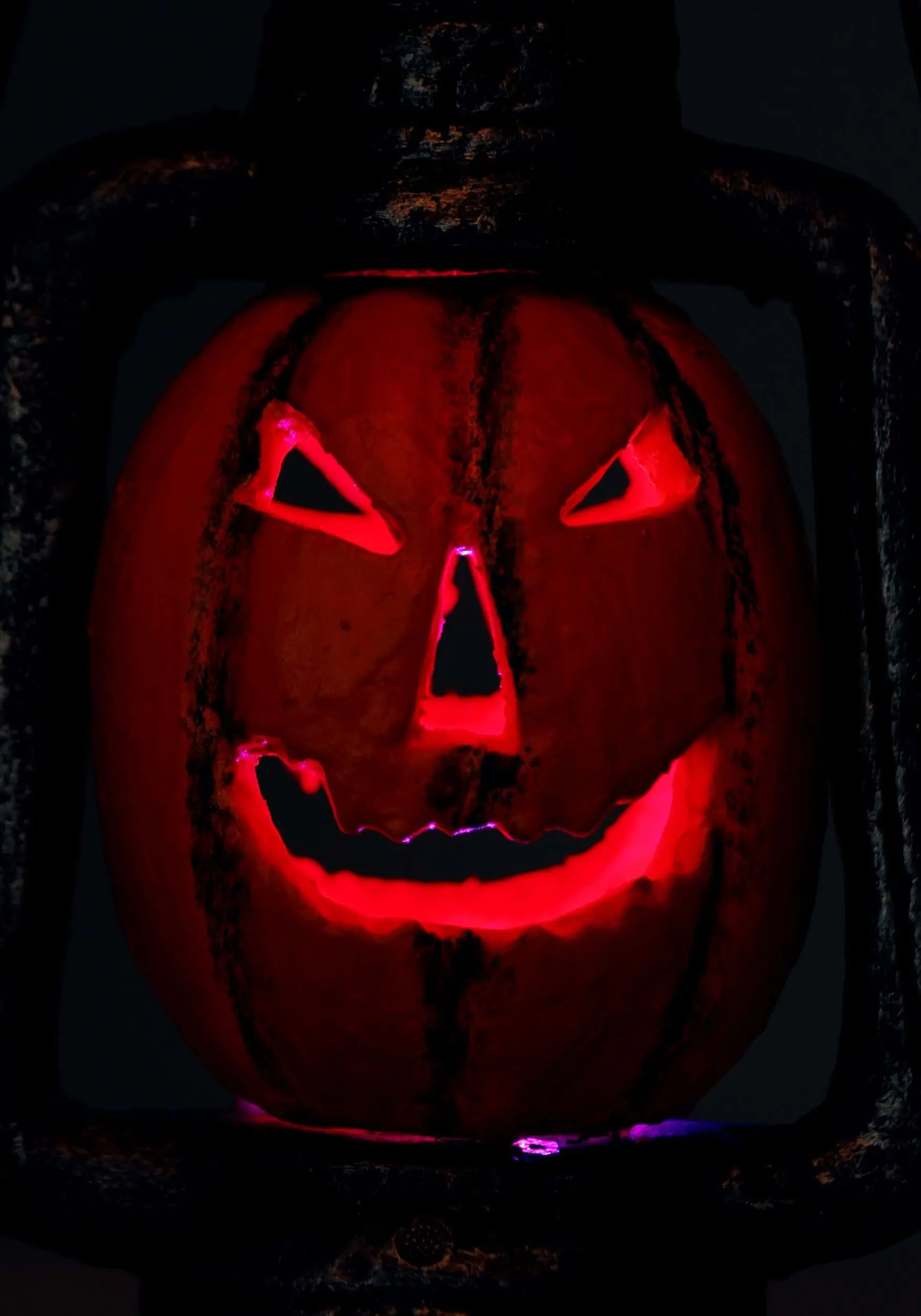 Light Up LED Pumpkin Lantern Decoration 4 Light Up LED Pumpkin Lantern Decoration - Image 2