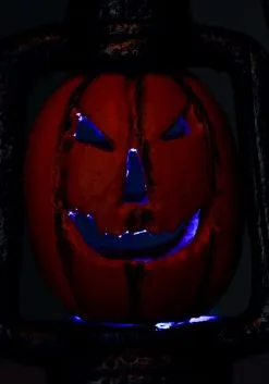 Light Up LED Pumpkin Lantern Decoration 12 Light Up LED Pumpkin Lantern Decoration -Animatronics Shop pumpkin lamp w 3color led light tl 42com alt 2