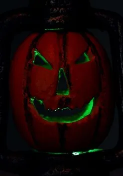 Light Up LED Pumpkin Lantern Decoration 13 Light Up LED Pumpkin Lantern Decoration -Animatronics Shop pumpkin lamp w 3color led light tl 42com alt 3