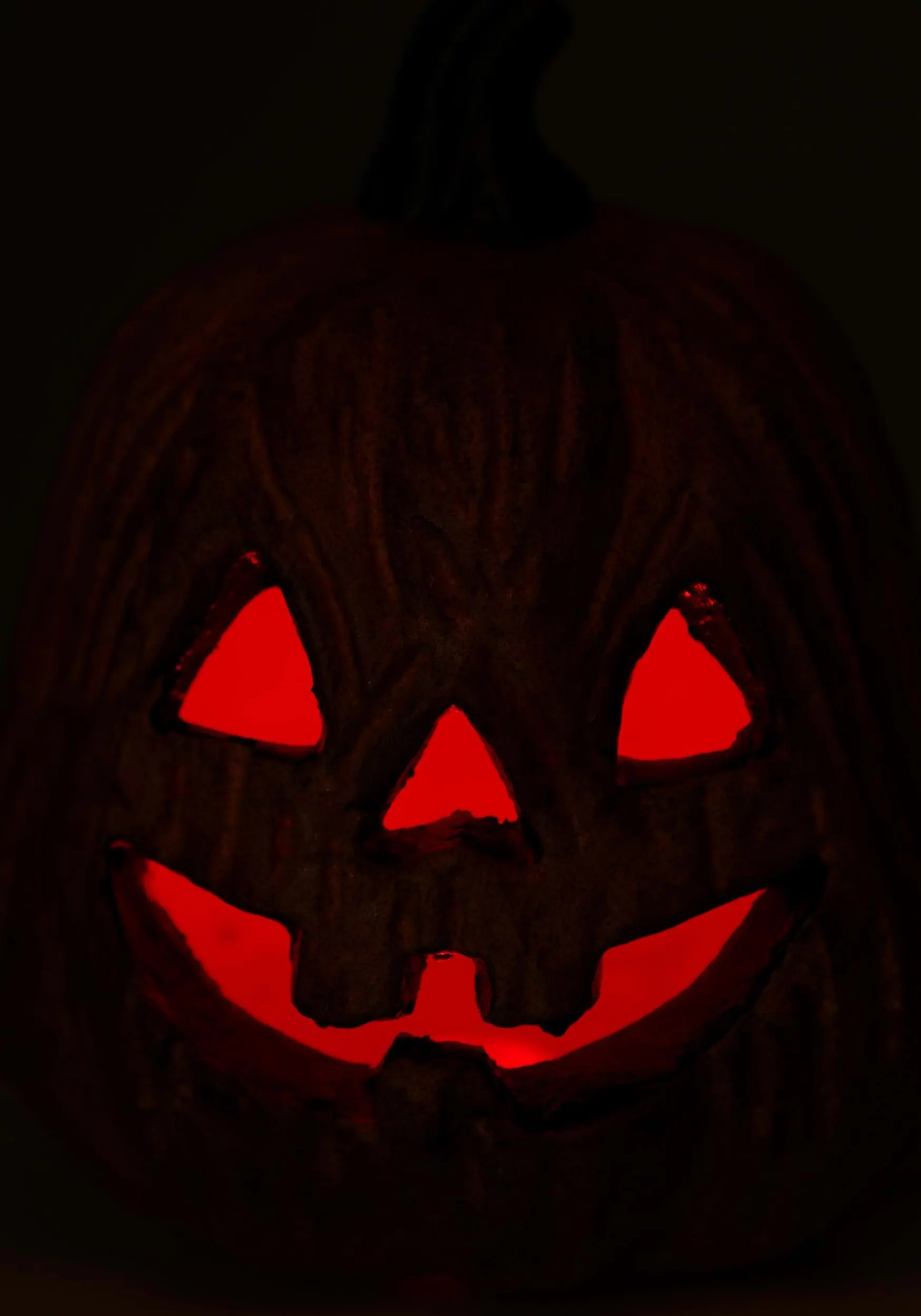 Light Up Jack 'O Lantern With Red Lights Decoration 4 Light Up Jack 'O Lantern With Red Lights Decoration - Image 2