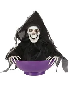 Animated Candy Bowl With Shaking Grim Reaper -Animatronics Shop reaper candy bowl with shaking alt 2