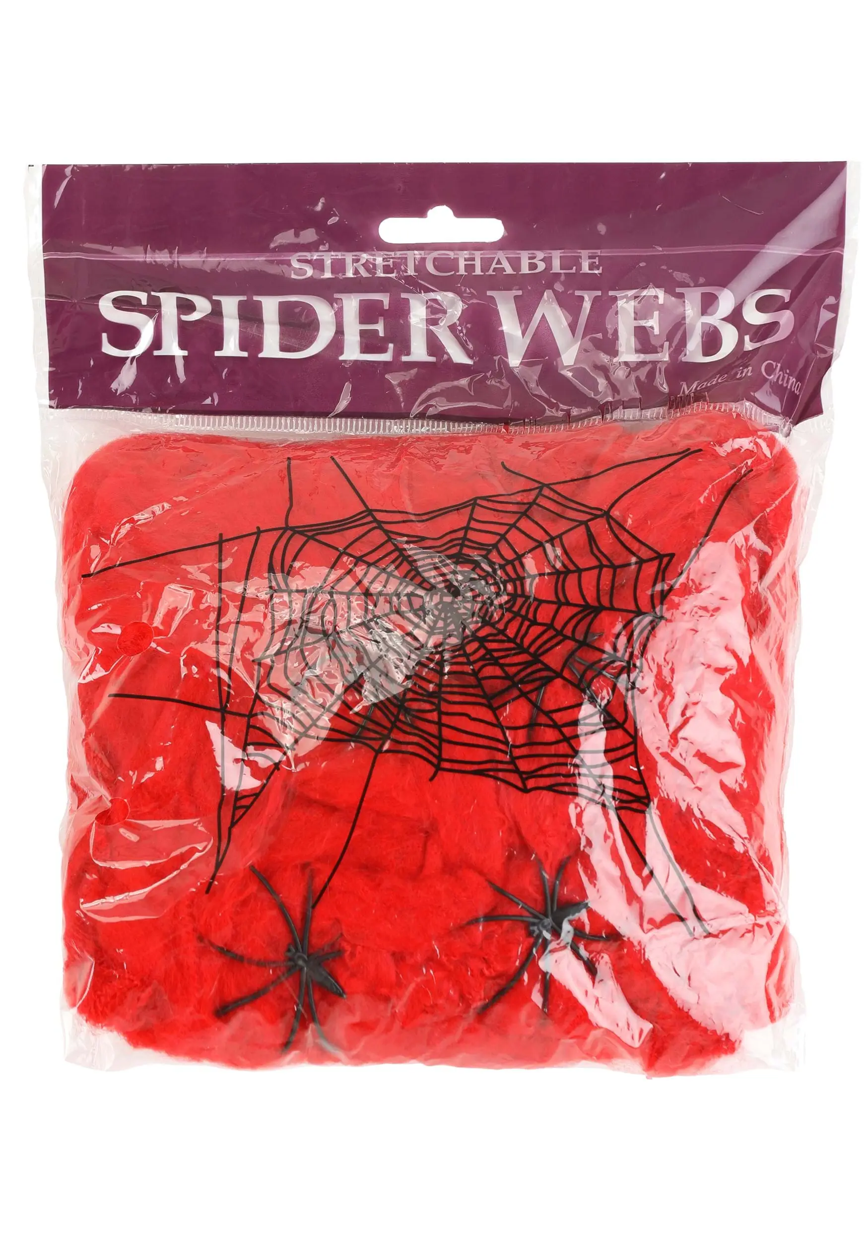 Red Spider Web Halloween Decoration 3 Red Spider Web Halloween Decoration