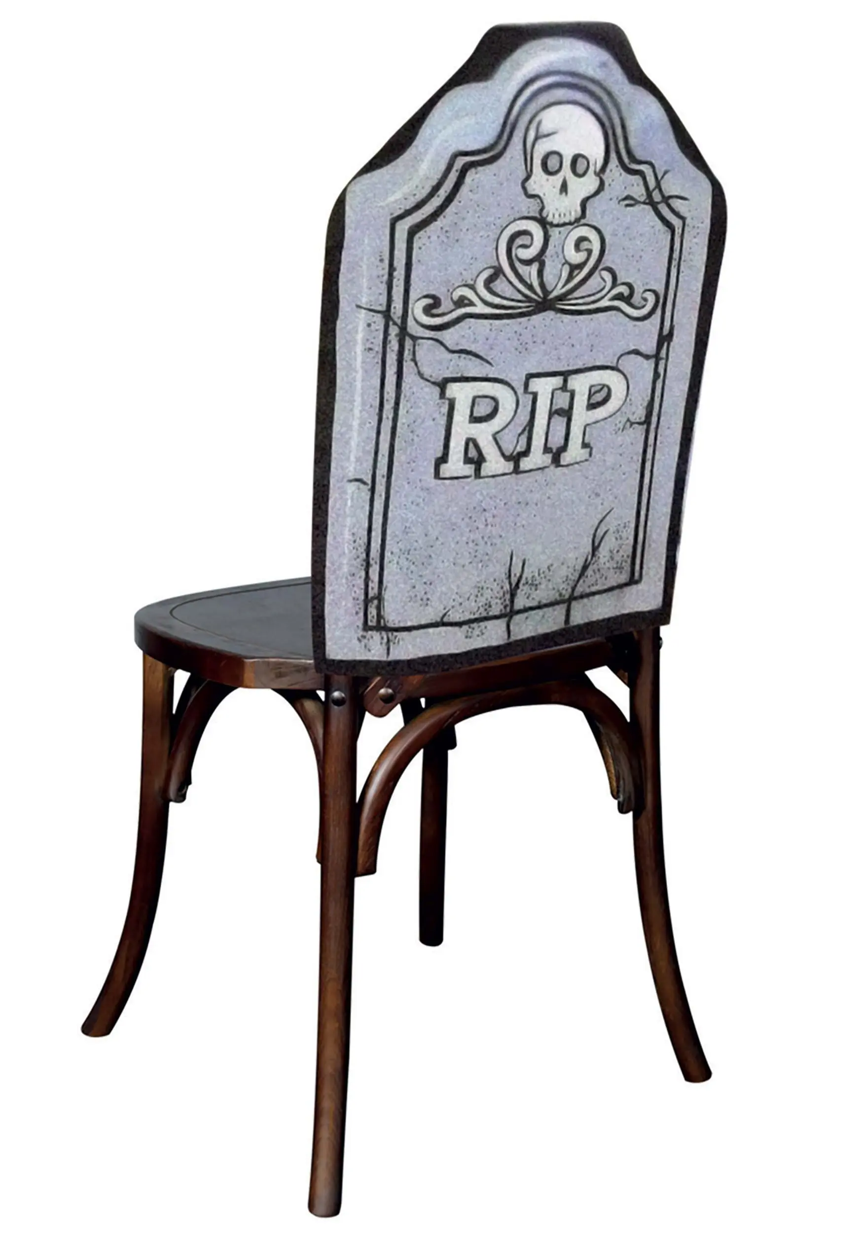 RIP Tombstone Chair Cover 3 RIP Tombstone Chair Cover