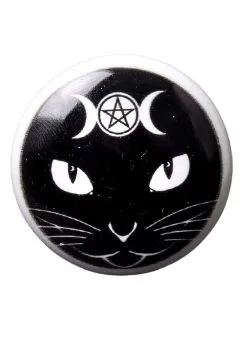 Sacred Black Cat Bottle Stopper