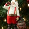 Santa Drinking Coca-Cola Molded Ornament -Animatronics Shop santa drinking coca cola molded ornament 0