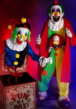 Scary Surprise Clown Decoration -Animatronics Shop scary surprise clown decoration alt 3