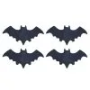Set Of 4 Fabric Bat Table Decoration Placemats -Animatronics Shop set of 4 fabric bat placemats