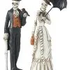 Set Of Two 13 Inch Resin Skeletons