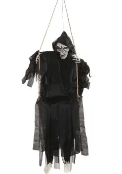 Sitting Reaper Hanging Decoration -Animatronics Shop sitting reaper alt 4